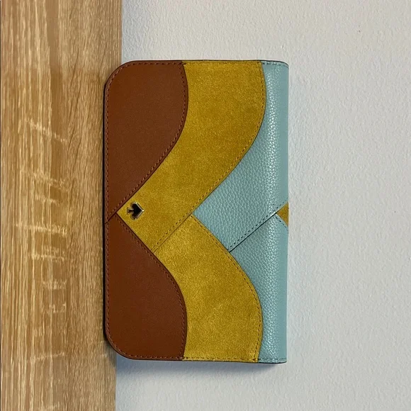 Kate Spade Nadine Patchwork Purse, Wallet, and Original Case - Picture 4 of 8